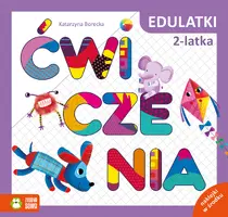 Okładka: Edulatki. Ćwiczenia 2-latka
