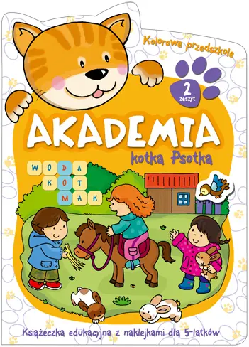 Okładka: Akademia kotka Psotka cz. 2