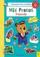 Okładka: Miś Pracuś. Pojazdy. Książka z naklejkami