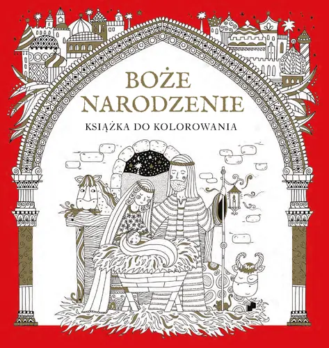 Okładka: Boże Narodzenie. Książka do kolorowania
