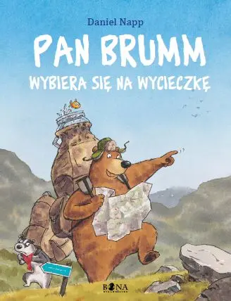 Okładka: Pan Brumm wybiera się na wycieczkę
