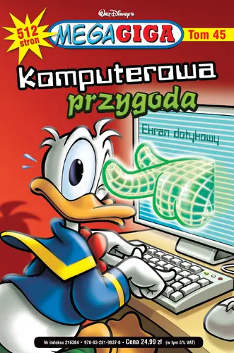 Okładka: MegaGiga Tom 1/2016 Komputerowa przygoda