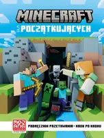 Okładka: Minecraft dla początkujących. Podręcznik przetrwania- krok po kroku