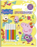 Okładka: Peppa Pig. SUPERKOLORY cz. 5 Przebieranki Peppy