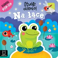 Okładka: Otwórz okienko! Na łące. Książeczka pop-up