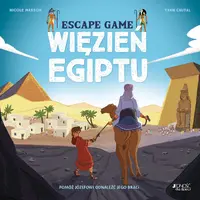 Okładka: Więzień Egiptu. Escape game