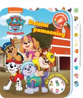 Okładka: Psi Patrol. Kolorowanki - naklejanki cz. 4 Dzielni pomocnicy