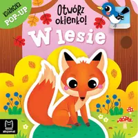 Okładka: Otwórz okienko! W lesie. Książeczka pop-up