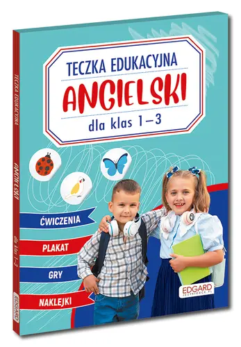 Okładka: Angielski. Teczka edukacyjna. Dla klas 1-3