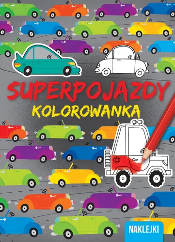 Okładka: Kolorowanki Superpojazdy