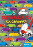 Okładka: Kolorowanki Superpojazdy