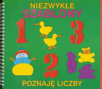 Okładka: Poznaję liczby - szablony