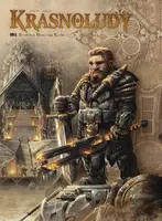 Okładka: Świat Akwilonu. Krasnoludy. Tom 1. Redwin z Bractwa Kuźni