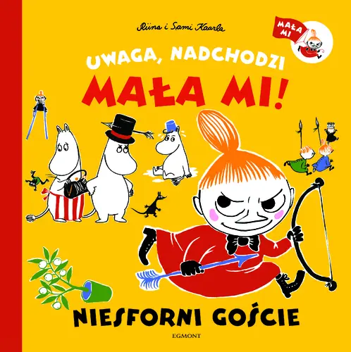 Okładka: Uwaga, nadchodzi Mała Mi! Niesforni goście