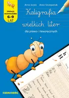 Okładka: Kaligrafia wielkich liter dla prawo- i leworęcznych