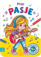 Okładka: Kolorowanka dla dziewczynek. Moje pasje