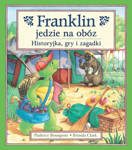 Okładka: Franklin jedzie na obóz