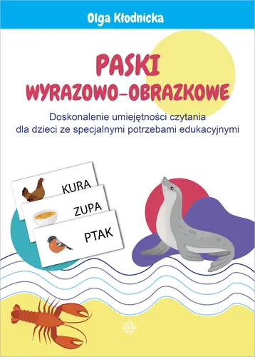 Okładka: Paski wyrazowo-obrazkowe