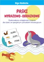 Okładka: Paski wyrazowo-obrazkowe