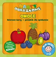 Okładka: Karty obrazkowe dla dzieci - Owoce