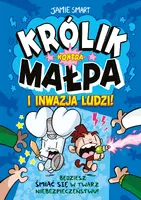 Okładka: Królik kontra Małpa i inwazja ludzi. Tom 2