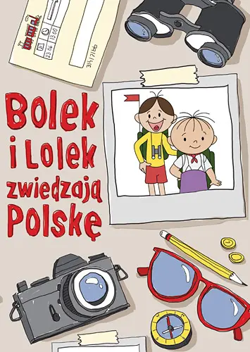 Okładka: Bolek i Lolek zwiedzają Polskę