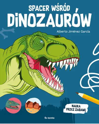 Okładka: Spacer wśród dinozaurów