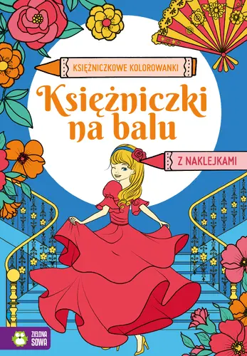 Okładka: Księżniczkowe kolorowanki. Księżniczki na balu