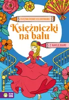 Okładka: Księżniczkowe kolorowanki. Księżniczki na balu