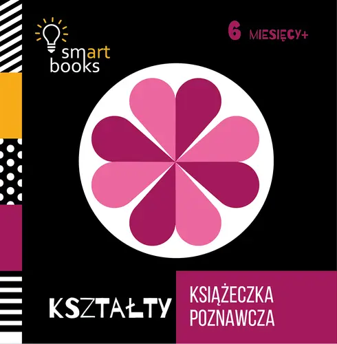 Okładka: Kształty - Książeczka Poznawcza 6m+