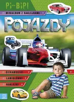 Okładka: Pojazdy. Pi-bip! Minialbum z naklejkami (zielone)