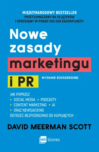 Okładka: Nowe zasady marketingu i PR. Wydanie rozszerzone