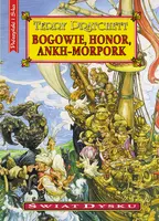 Okładka: Bogowie, honor, Ankh-Morpork