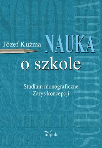 Okładka: Nauka o szkole