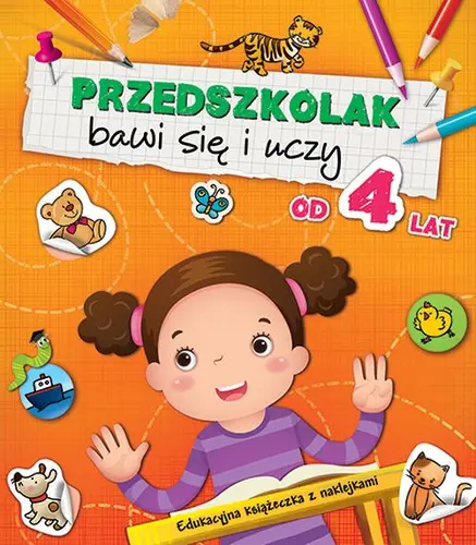 Okładka: Przedszkolak bawi się i uczy od 4 lat