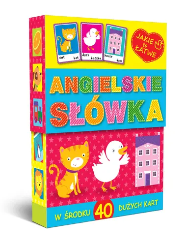 Okładka: Karty malucha. Angielskie słówka