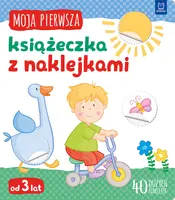 Okładka: Moja pierwsza książeczka z naklejkami. Od 3 lat