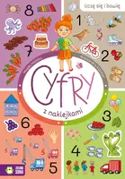 Okładka: Uczę się i bawię. Cyfry z naklejkami