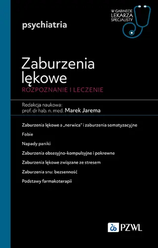 Okładka: Zaburzenia lękowe. Diagnozowane i leczenie