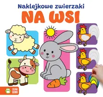 Okładka: Naklejkowe zwierzaki. Na wsi