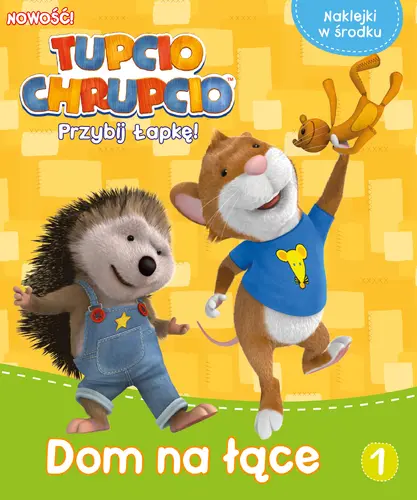 Okładka: Tupcio Chrupcio. Przybij łapkę!