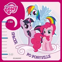 Okładka: Spacer po Ponyville. Miarka wzrostu.