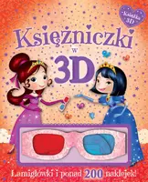 Okładka: Księżniczki w 3D. Książka z okularami.