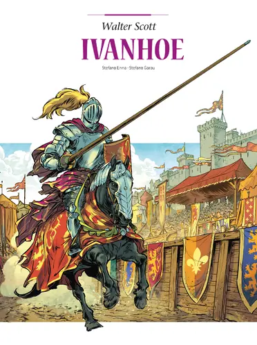 Okładka: Adaptacje literatury. Ivanhoe