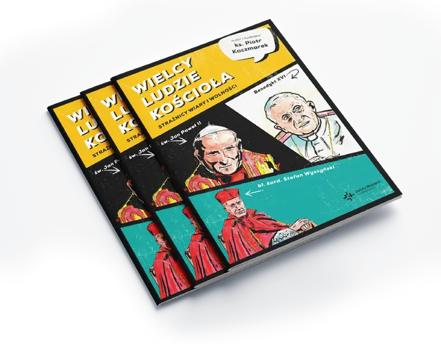 Okładka: WIELCY LUDZIE KOŚCIOŁA. Strażnicy wiary i wolności