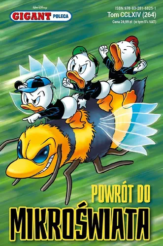 Okładka: Gigant Poleca. Powrót do Mikroświata. Tom 7/2025