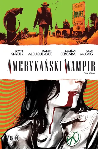 Okładka: Amerykański Wampir, tom 7