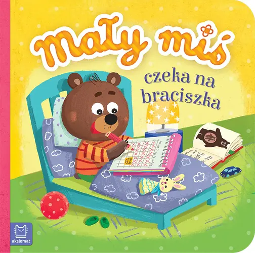 Okładka: Mały miś czeka na braciszka - duży format