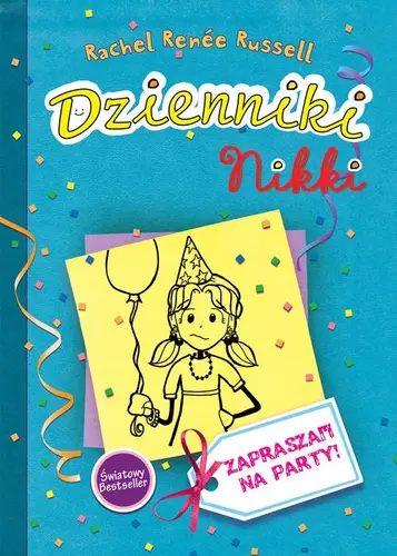Okładka: Dzienniki Nikki. Zapraszam na party!