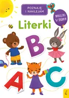 Okładka: Poznaję i naklejam. Literki